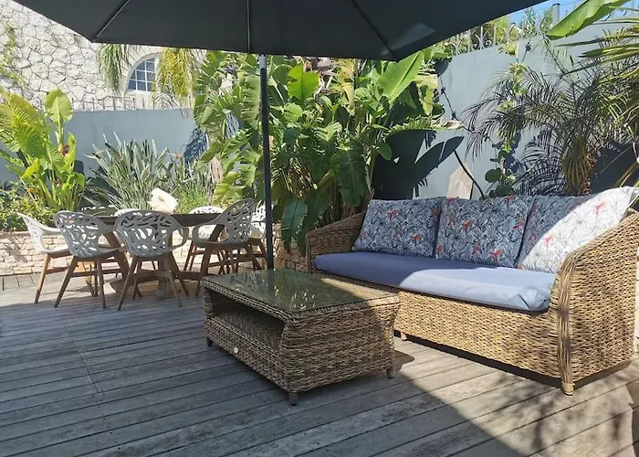 La Petite Nicoise Au Jacuzzi A 3 Min De La Mer
